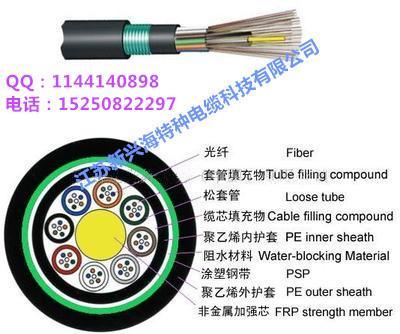 供应四川省GYFTY53层绞式非金属铠装光缆，江苏新兴海光缆厂家直销价格优惠